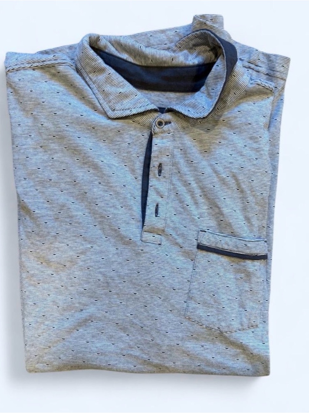 PrAna Men’s striped polo